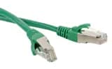 Патч-корд F/UTP, 5е, 1 м Hyperline PC-LPM-STP-RJ45-RJ45-C5e-1M-LSZH-GN