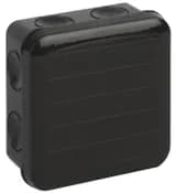 Коробка распределительная ОП 85х85х45мм двухкомпонентн. 8 вводов IP65 черн. Ruvinil 67240Ч