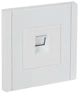 Розетка компьютерная RJ45 кат.5E FORTE&PIANO FP232 бел. IEK FP-K10-1-K01