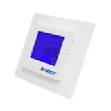Терморегулятор Energy TK08 New Design, для теплого пола, сенсорный, программируемый, белый