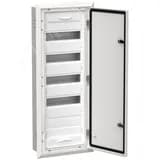 TITAN 5 Корпус металлический ЩРв-60 (1х60) 880х365х130мм IP31 белый (одна дверь)