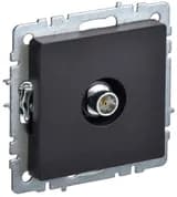 BRITE Роз. TV оконечная РТВ11-0-БрЧ черн. IEK (BR-A10-O-K02)