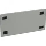 Фальш-панель by ZPAS 19" 5U крепление на защелках серая РФ