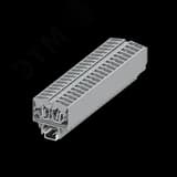 Клемма TB 1-1 на DIN-15, фронт.подключение, сечение 2,5 мм. кв., сер SUPU