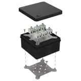 Коробка огнестойкая для о/п 40-0210-FR6.0-4 Е15-Е120 RAL7035 80х80х40 (44 шт/кор)