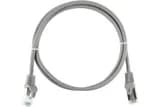 Шнур коммутационный 2хRJ45/8P8C F/UTP кат.5е (NMC-PC4SD55B-010-C-GY) NIKOMAX (1м)