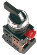 Переключатель ALCLR-22 на 3 полож. черн. I-O-II 1з+1p IEK BSW10-ALCLR-3-K02