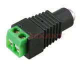 Разъем питания гнездо 2.1х5.5 с клеммной колодкой (50шт/уп) REXANT 14-0315