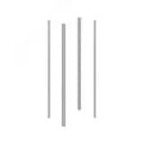 Стойки вертикальные, для шкафов CQE N высотой 1600 мм, 4 шт. RAL7035