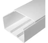 Кабель-канал 100х60х2000мм. в П\Э (16м/уп.) белый 2-й замок. Промрукав PR.0610061