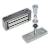 Замок М1-400(серебрянный антик) электромагнитный, усилие отрыва - 400 кг