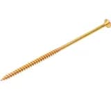 Саморез универсальный острый с потайной головкой 6х150 желтый (100шт/уп) Промрукав