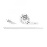 Угломер нониусный 0-360° 5" (300мм) с лупой