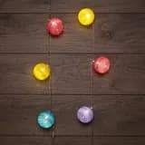 Тайские фонарики Фейерверк 5м 25LED прозрачный ПВХ теплый белый питание USB NEONNIGHT 304009