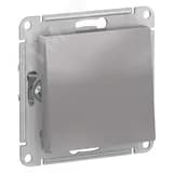 ATLASDESIGN AQUA переключатель одноклавишный IP44, сх.6, 10АХ, механизм, АЛЮМИНИЙ