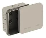 Коробка распределительная ОП 85х85х45мм двухкомпонентн. 8 вводов IP65 сер. Ruvinil 67240