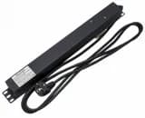 Блок розеток для 19" шкафов Hyperline SHE19-3SH-2IEC-B-2.5EU