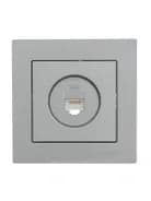 Розетка компьютерная 1-м СП Vesna механизм платина LEZARD 742-3588-139