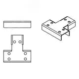 Накладка Т-образная плоская для ККМОМ 40х30 ПожТехКабель (525-046)