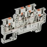 Колодка клеммная CP-ML 2 ур. 2,5мм2 серая IEK