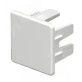 Заглушка кабельного канала торцевая WDK 25x25 мм (ПВХ, белый)