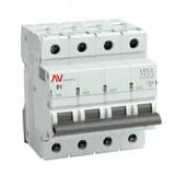 Выключатель автоматический AV-10 4P 1A (D) 10kA AVERES