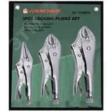 Зажимы ручные в наборе, 3 предмета