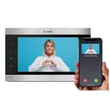 IP видеодомофон 10" с поддержкой HD SL-10N Cloud Silver+Black CTV