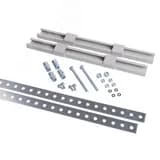 Комплект крепления металлокорпуса к столбу