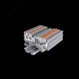 Клемма TP 1-2 с ножевым размыкателем, Push-in, сечение 2,5 мм. кв., серая SUPU