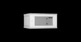 Настенный разборный шкаф TLK 19", 6U, стекло, 600х450, серый TLK TWI-066045-R-G-GY