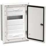 TITAN 5 Корпус металлический ЩРв-24 (1х24) 505х365х130мм IP31 белый (одна дверь)