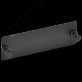 Планка глухая черная ITK