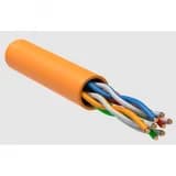 Витая пара U/UTP кат 5E 4х2х24AWG solid LSZH нг(А)-HF оранжевый 305м РФ/Т