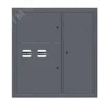 Щит этажный 2 кв. RAL7024 (1000х950х150) EKF PROxima