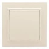 Выключатель 1-кл. СП 10А бежевый Минск EKF