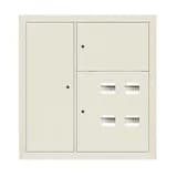 Щит этажный 4 кв. слаботочка слева RAL9002 (1000х950х150) EKF PROxima