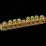 Шина нулевая 6х9мм 8/1 (8групп/крепеж по центру)