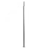 Snap-On колонна алюминиевая с крышкой из алюминия 2 секции 2,77 метра, с возможностью увеличения высоты колонны до 4,05 метра, цвет алюминий