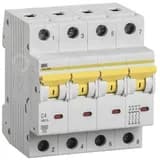 Выключатель автоматический ВА47-60M 4Р 4А 6кА С