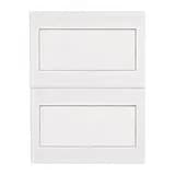 Корпус встраиваемый с белой дверью 2 ряда 26 модулей IP41 ЩРВ-М