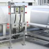 Рама монтажная, горячеоцинкованная , высота 1200 мм, ширина 600мм DKC