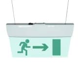 Табло Элтех-сервис М-12-УЛЬТРА Человек вправо в дверь (подвесное крепление)