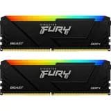 Оперативная память Kingston Fury Beast RGB Black KF436C18BB2AK2/64