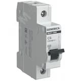 Автоматический выключатель ВА47-29М 1P 6А 4,5кА C GENERICA