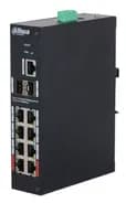 Коммутатор Dahua DH-HS4210-8GT-110 (8 x RJ45 1G, 2 x SFP 1G, PoE 110 W, Industrial)