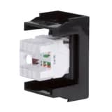 Розетка RJ-45 кат.5E,Viva,1 мод., черн DKC (45238)