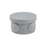 Коробка распаячная КМР-040-038 наружная с крышкой 65х40 АБС 4 мембранных ввода IP54 EKF plc-kmr-040-038