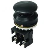 Выключатель ВК30-10-11130-54 У2 (КЕ-191 исп.2), черный, 1з+1р, гриб без фиксации, IP54, 10А. 660В