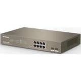 10 портовый коммутатор G3310P-8-150W IP-COM